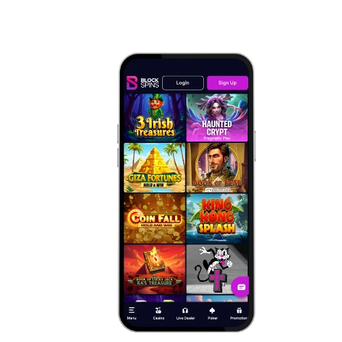 blockspins mobile